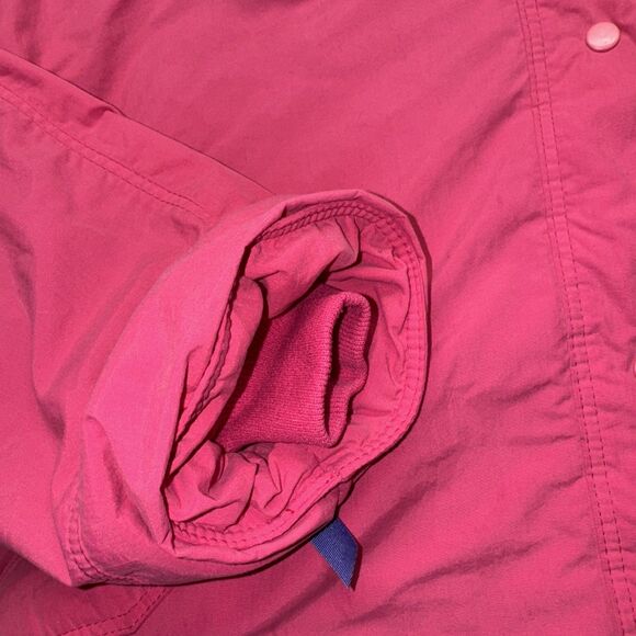 Vintage Patagonia Shelled Synchilla Jacket USA Made Pink Women’s 14 Late 80s - Picture 6 of 16